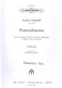 Pastoralmesse fr Solo, gem Chor, 2 Violinen, Violoncello und Orgel (Hrner ad lib) Stimmensatz