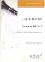 Londoner Trio nr.1 fr 2 Klarinetten und Fagott (Bassklarinette) Partitur und Stimmen