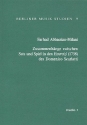 Zusammenhnge zwischen Satz und Spiel in den Essercizi des Domenico Scarlatti