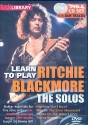 Learn to play Ritchie Blackmore - the Solos  DVD
