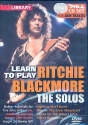 Learn to play Ritchie Blackmore - the Solos  DVD