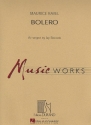 Bolero fr Blasorchester und Percussion Partitur und Stimmen