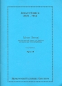 Trio op.18 for tenor or soprano, clarinet and piano score and parts