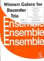 Winners Galore for Recorder Trio vol. 4 for 3 recorders (SSA(T)) score and parts