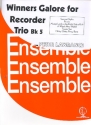 Winners Galore for Recorder Trio vol.5 for 3 recorders (SSA(TB) score and parts