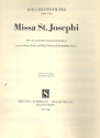 Missa St. Josephi fr gem Chor und Orchester Cello / Bass