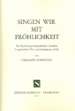 Singen wir mit Frhlichkeit fr gem Chor a cappella (Instrumente ad lib) Partitur,  Archivkopie