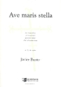 Ave maris stella fr gem Chor a cappella Partitur