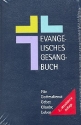 Evangelisches Gesangbuch Wrttemberg Lederfaser schwarz 11 x 17,5cm Gemeindeausgabe