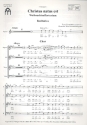 Christus natus est fr gem Chor, Streicher und Orgel (2 Hrner ad lib) Chorpartitur