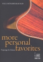 More personal Favorites: f�r Gitarre/Tabulatur