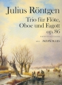 Trio G-Dur op.86 fr Flte, Oboe und Fagott Partitur und Stimmen