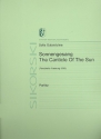 Sonnengesang (revidierte Fassung 5/98) fr Violoncello solo (+ div. Instrumente), gem Chor und 2 Schlagzeuge Partitur,  Archivkopie