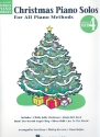 Christmas Piano Solos - Level 4 for piano (with lyrics)
