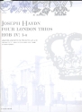 4 Londoner Trios Hob.IV:1-4 fr 4 Flten (Ensemble) Partitur und Stimmen