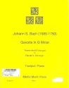 Gavotte in g Minor for trumpet and piano