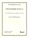 Premier Solo for baritone saxophone and piano