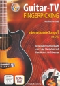 Guitar TV - Fingerpicking Internationale Songs Band 1 (+DVD): f�r Gitarre in Tabulatur