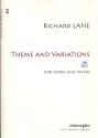 Theme and Variations for horn and piano