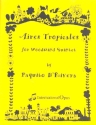 Aires tropicales for flute, oboe, clarinet, horn and bassoon score and parts