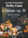 6 Sonaten op.4 fr Cembalo