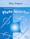 Dizzy Fingers for 4 flutes score and parts