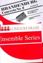 Brandenburg Concerto no.2 BWV1047 for 10 brass instruments score and parts