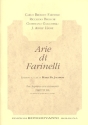 Arie di Farinelli per soprano con strumenti partitura