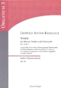 Sonate A-Dur op.12,1 für Klavier, Violine und Violoncello Stimmen