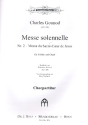 Messe solennelle Nr.2 fr gem Chor (SABar) und Orgel Chorpartitur