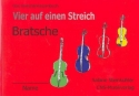 Vier auf einen Streich fr Streicherklassen Schlerheft Viola