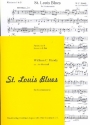 St. Lous Blues fr 2 Klarinetten und und Bassklarinette (Oboe, Klarinette und Fagott) Partitur und Stimmen