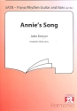 Annies Song for mixed chorus, Piano and guitar (Bass ad libitum) score