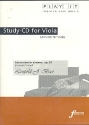 Concertino d-Moll op.81 fr Viola und Klavier  Playalong-CD