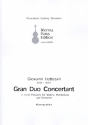 Grand Duo concertant fr Violine, Kontrabass und Klavier Stimmen