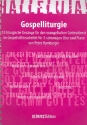 Halleluja - Gospelliturgie f�r gem Chor und Klavier Partitur