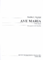 Ave Maria op.19 fr Gesang und Orgel Partitur