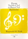 From treble to bass clef for baritone