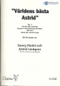 Vrldens bsta Astrid vol.1 fr gleiche Stimmen, Klavier und Gitarre Partitur (schwed)