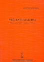 Tro en miniatureas for flute, english horn and guitar score