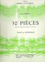 50 Pices sur des thmes liturgiques des dimanches et ftes de l'anne pour irgue (harmonium)