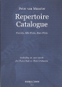 Repertoire Catalogue for Piccolo, Alto Flute, Bass Flute