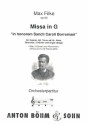 Messe G-Dur op.80 fr gem Chor und Orchester Partitur