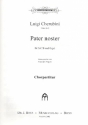 Pater noster fr gem Chor und Orgel Chorpartitur