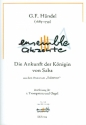Die Ankunft der Knigin von Saba fr 2 Trompeten und Orgel Stimmen