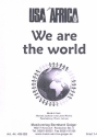 We are the World: fr Big Band (Chor ad lib) Direktion und Instrumentalstimmen