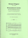 Wesendonck-Lieder WWV91 fr Alt und Streichorchester Partitur