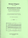 Wesendonck-Lieder WWV91 fr Alt und Streichorchester Partitur