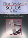 First Festival Solos (+mp3-CD) for flute and piano flute part and CD with printable accompaniments
