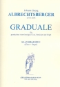 Graduale fr gem Chor, Streicher und Orgel Klavierauszug (Orgelauszug)